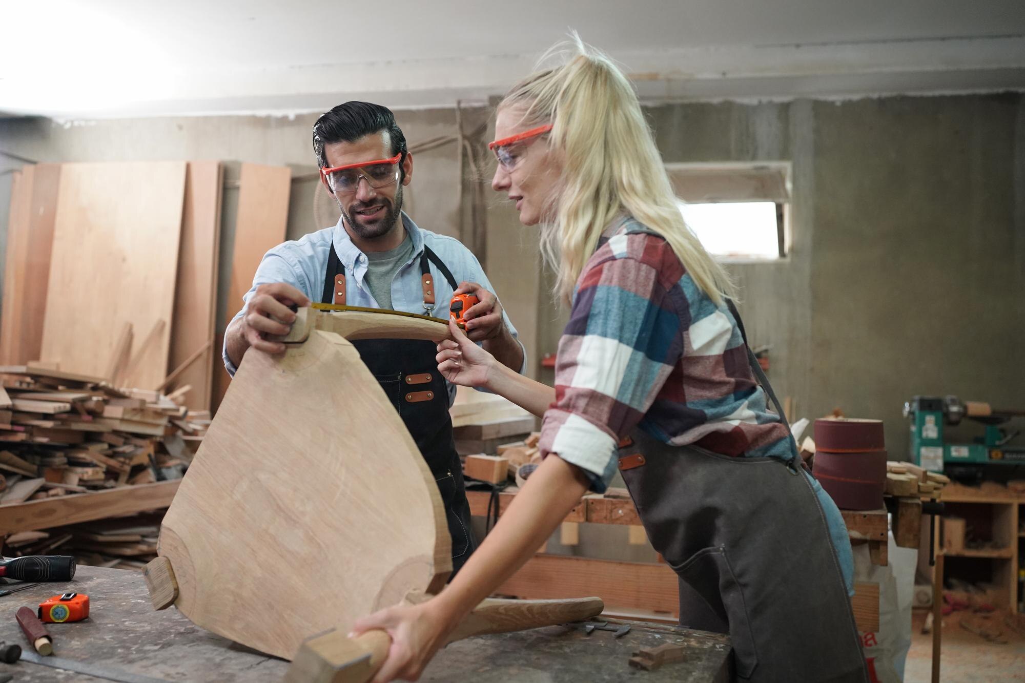 carpenters assembling furniture 35752 11751